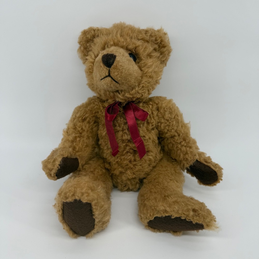 Vintage Russ Berrie Ruggles Teddy Bear Brown Shaggy Bears From The Past 1995